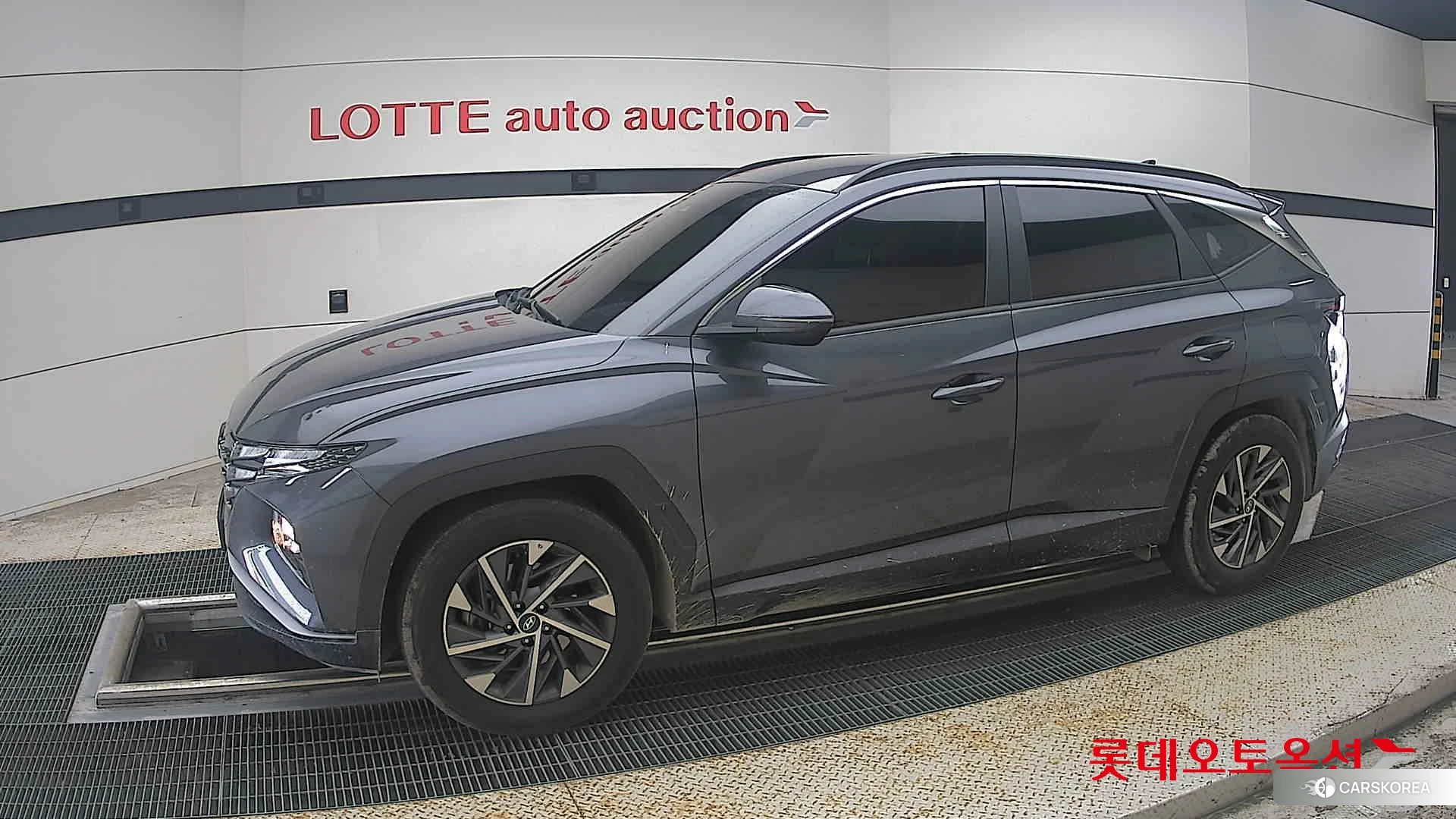 Hyundai Tucson 2022 Titanium Grey Metallic из Кореи, фото 3