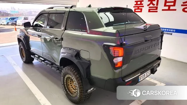 Ssangyong The New Rexton Sport 2022 Темно-зеленый из Кореи, фото 3