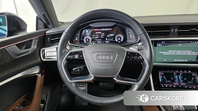 Audi A7 (4K) 2023 Синий из Кореи, фото 3