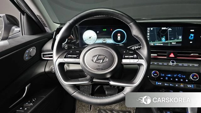 Hyundai Avante (CN7) 2021 Черный из Кореи, фото 3