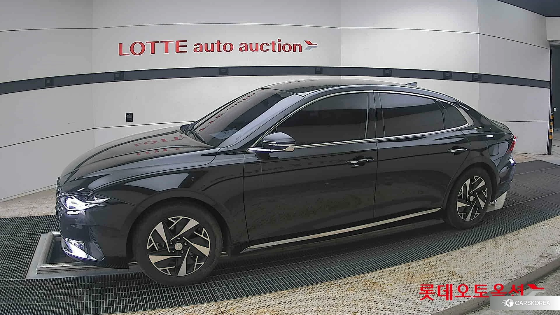 Hyundai Grandeur Hybrid 2021 Midnight Black из Кореи, фото 3