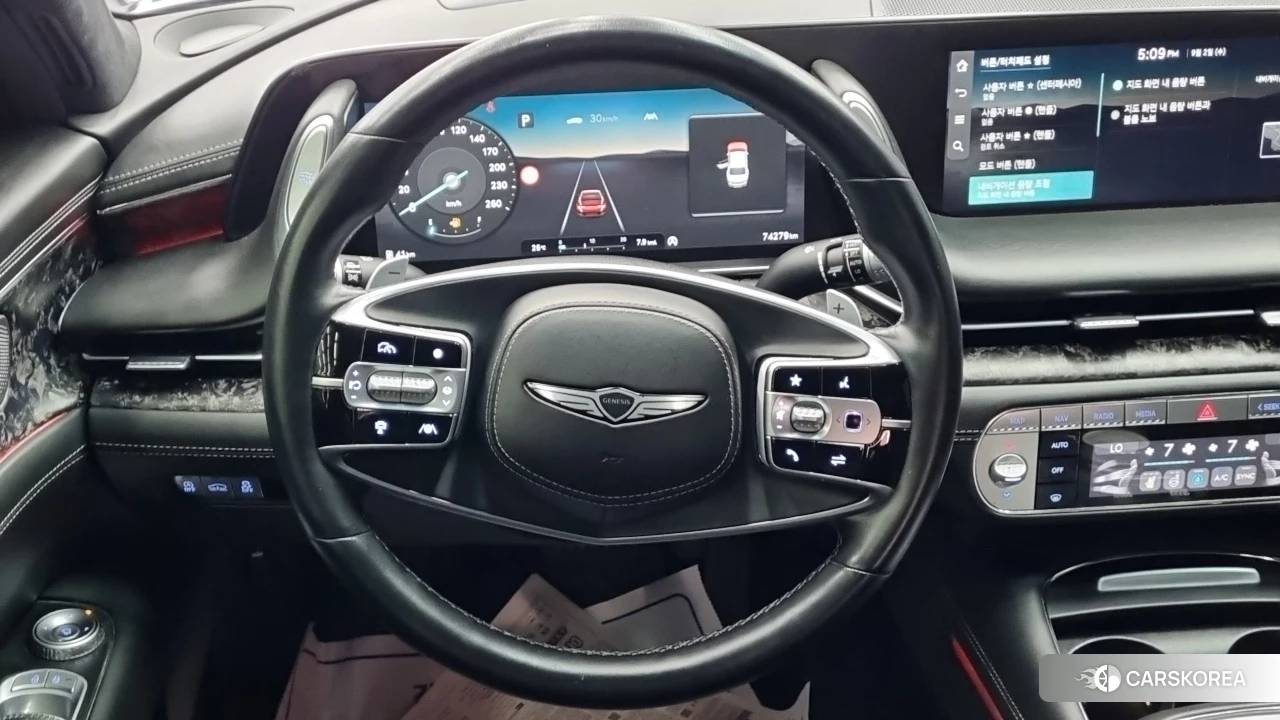 Genesis G90 (RS4) 2022 Черный из Кореи, фото 3