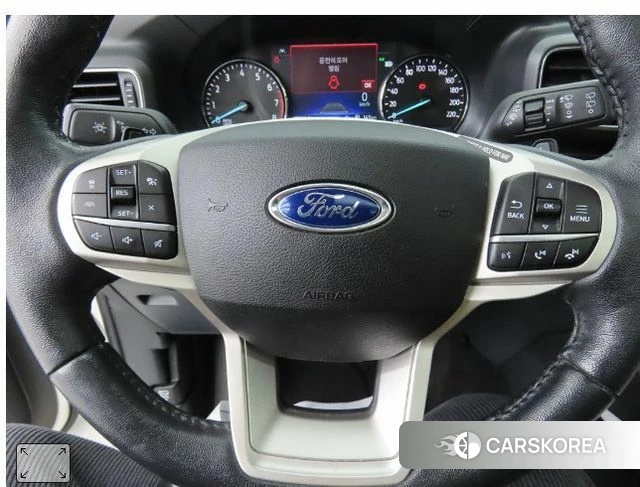 Ford Explorer 6th Generation 2021 Белый из Кореи, фото 3