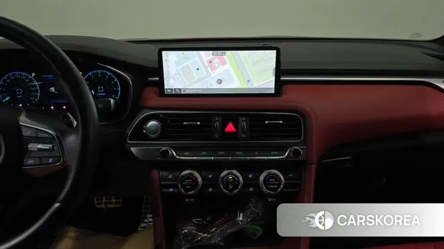 Genesis The New G70 2021 Красный из Кореи, фото 3