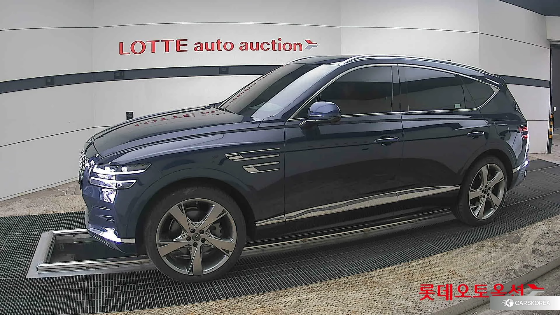 Hyundai GV80 2020 Royal Blue из Кореи, фото 3