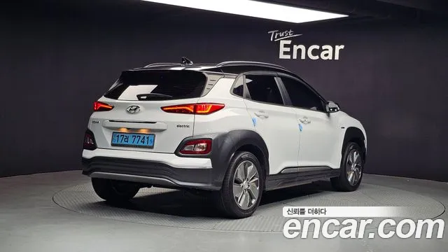 Hyundai Kona Electric 2018 Белый из Кореи, фото 3