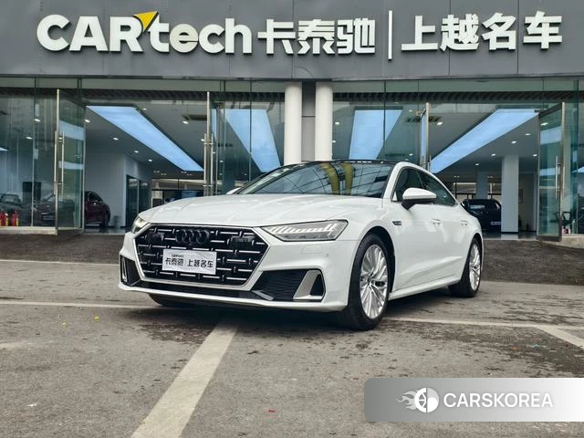 Audi A7L 2024 Белый из Китая, фото 3