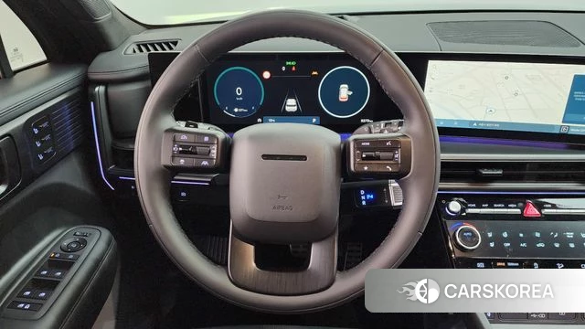 Hyundai Santa Fe (MX5) 2025 Черный из Кореи, фото 3