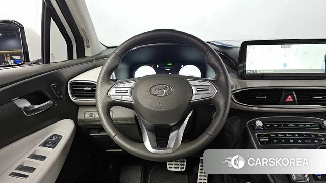 Hyundai The New Santa Fe 2023 Белый из Кореи, фото 3