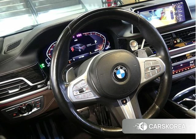 BMW 7 Series (G11) 2022 Черный из Кореи, фото 3