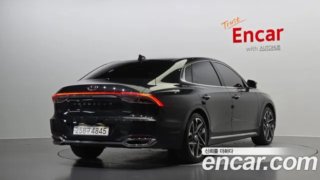 Hyundai The New Grandeur IG 2022 Черный из Кореи, фото 3