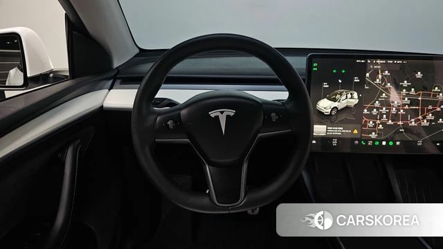 Tesla Model Y 2023 Белый из Кореи, фото 3