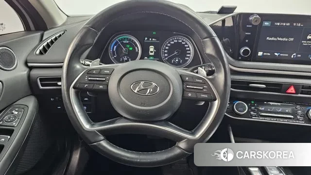 Hyundai Sonata Hybrid (DN8) 2021 Белый из Кореи, фото 4