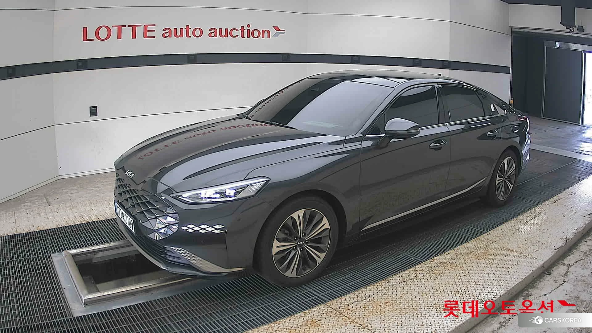 Kia K8 2023 Interstellagray из Кореи, фото 4