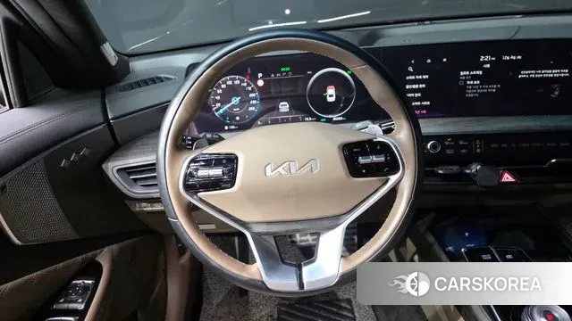 Kia K8 Hybrid 2021 Серый из Кореи, фото 4