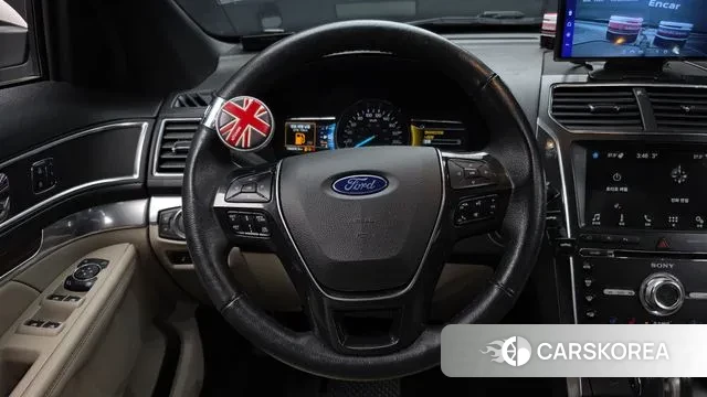 Ford Explorer 2018 Белый из Кореи, фото 4