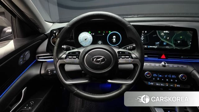 Hyundai Avante Hybrid (CN7) 2022 Серый из Кореи, фото 4