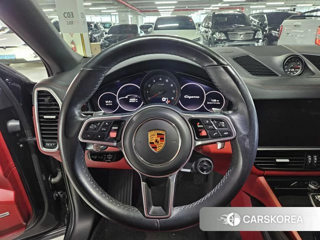 Porsche Cayenne (PO536) 2022 Черный из Кореи, фото 4