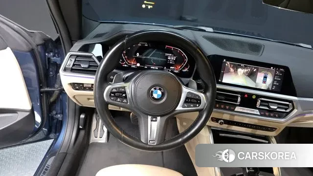 BMW 4 Series (G22) 2021 Синий из Кореи, фото 4