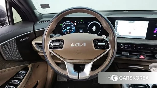 Kia K8 Hybrid 2022 Серый из Кореи, фото 4