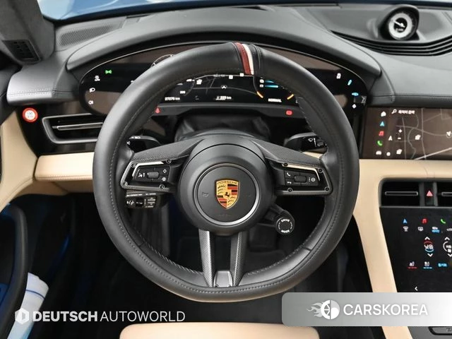 Porsche Taycan 2021 Синий из Кореи, фото 4