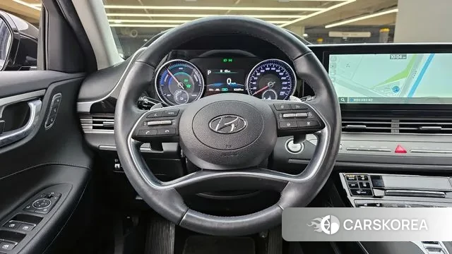 Hyundai The New Grandeur IG Hybrid 2021 Черный из Кореи, фото 4