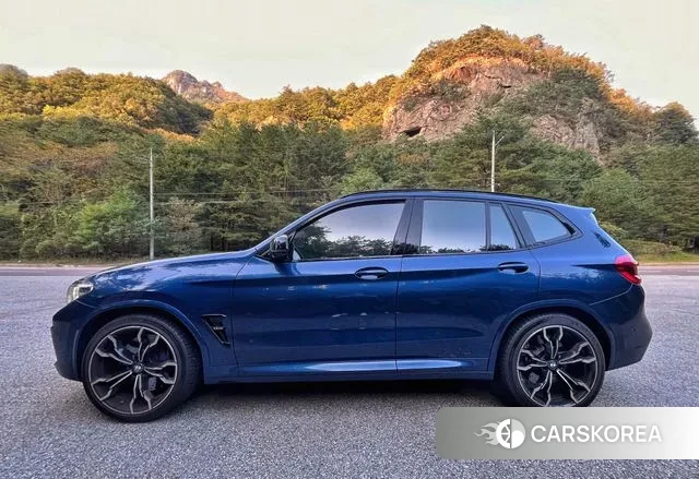 BMW X3M (G01) 2021 Синий из Кореи, фото 4