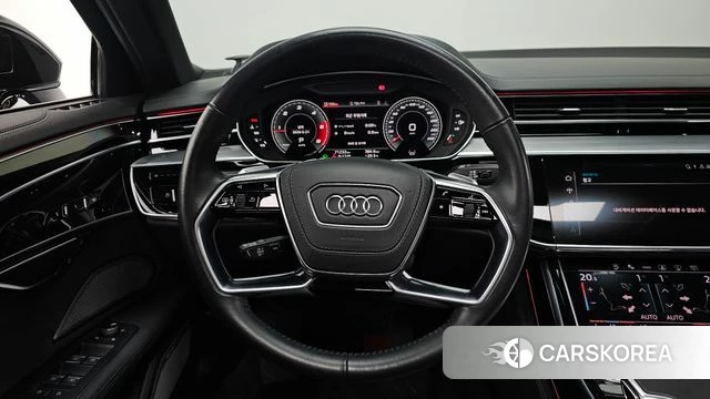 Audi A8 (D5) 2021 Черный из Кореи, фото 4