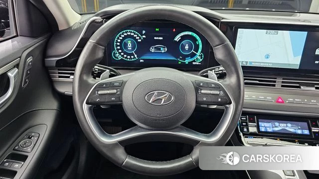 Hyundai The New Grandeur IG Hybrid 2022 Черный из Кореи, фото 4