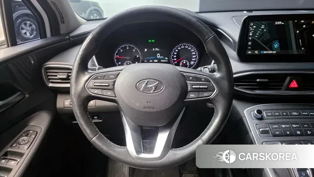 Hyundai The New Santa Fe 2021 Белый из Кореи, фото 4