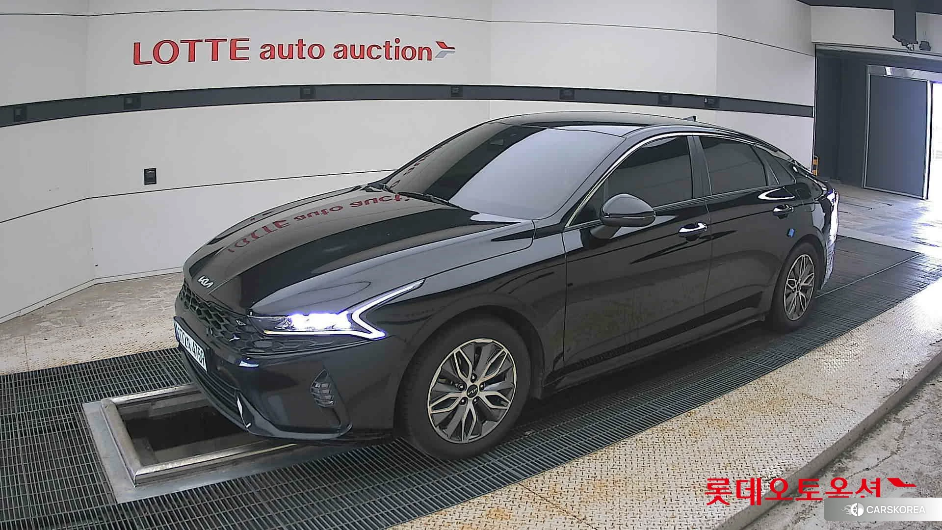 Kia K5 Hybrid 2022 Aurora Black Pearl из Кореи, фото 4