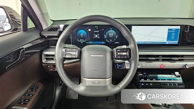 Hyundai Grandeur Hybrid (GN7) 2023 Черный из Кореи, фото 4