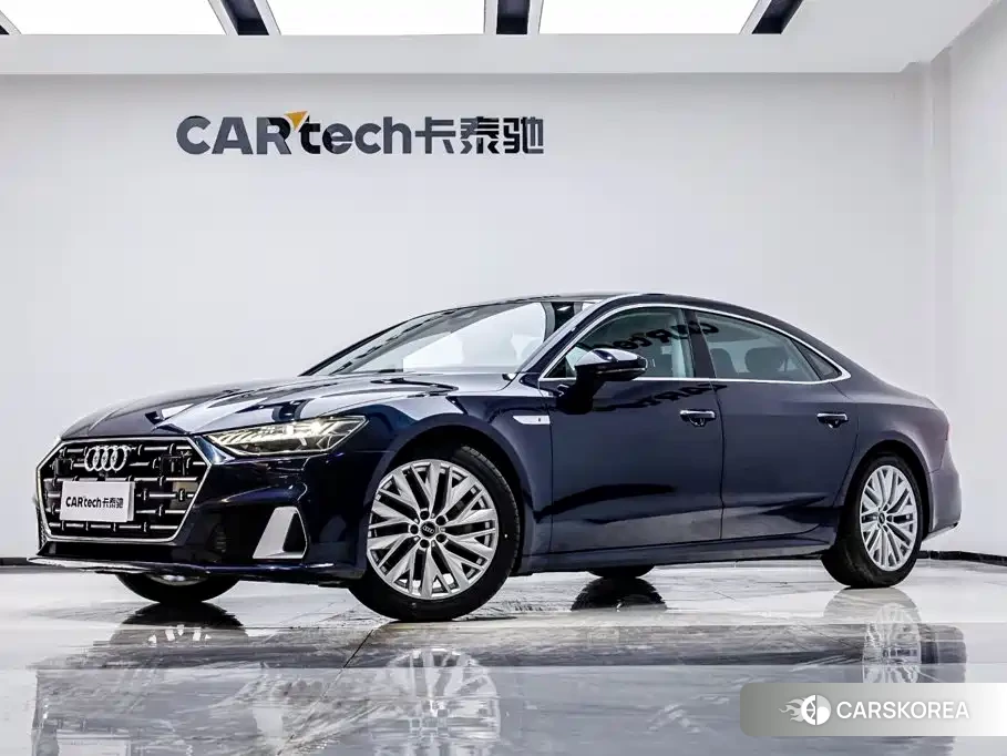 Audi A7L 2024 Синий из Китая, фото 4