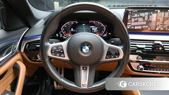 BMW 5 Series (G30) 2022 Синий из Кореи, фото 4