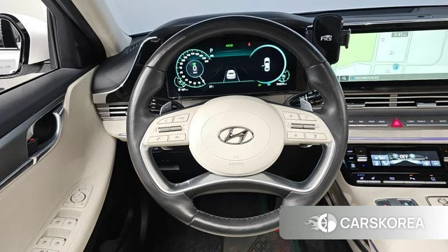 Hyundai The New Grandeur IG Hybrid 2021 Белый из Кореи, фото 4