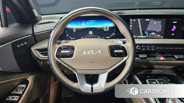 Kia K8 Hybrid 2023 Белый из Кореи, фото 4