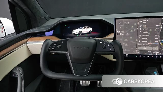 Tesla Model X 2023 Белый из Кореи, фото 4