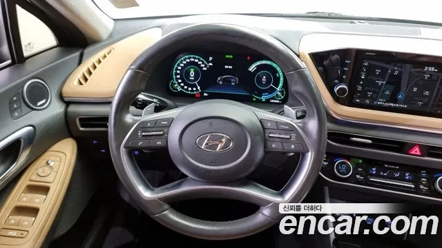 Hyundai Sonata Hybrid (DN8) 2020 Черный из Кореи, фото 4