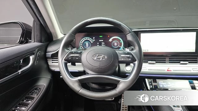 Hyundai The New Grandeur IG Hybrid 2020 Черный из Кореи, фото 4