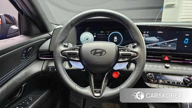 Hyundai The New Avante (CN7) 2024 Синий из Кореи, фото 4