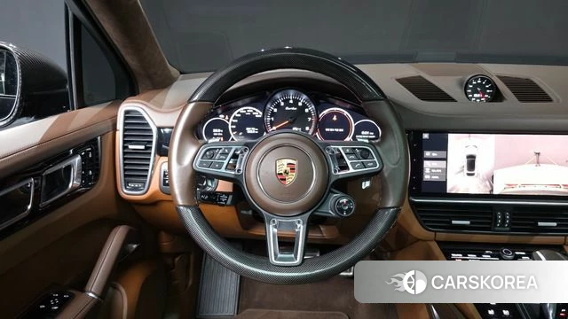 Porsche Cayenne (PO536) 2021 Черный из Кореи, фото 4