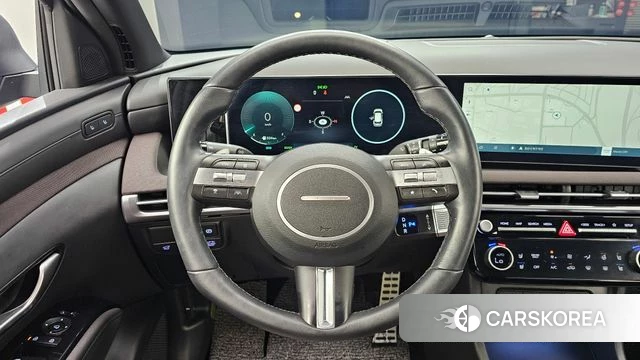 Hyundai The New Tucson Hybrid (NX4) 2024 Серый из Кореи, фото 4