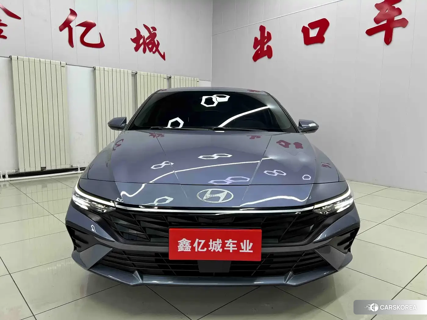 Hyundai Elantra 2023 Синий из Китая, фото 4