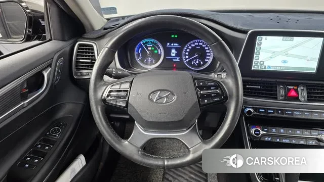 Hyundai Grandeur IG Hybrid 2018 Черный из Кореи, фото 4
