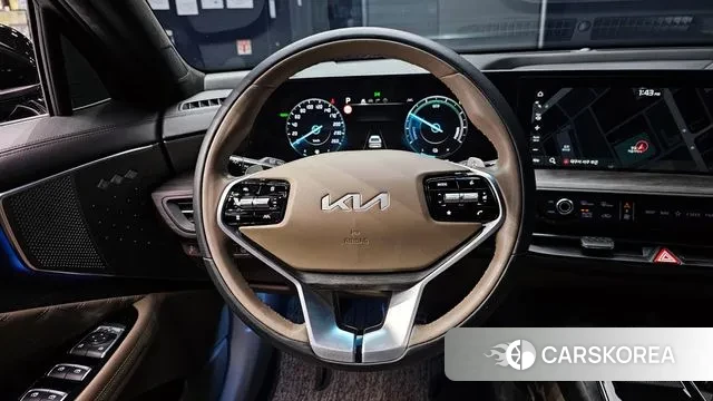 Kia K8 Hybrid 2021 Черный из Кореи, фото 4