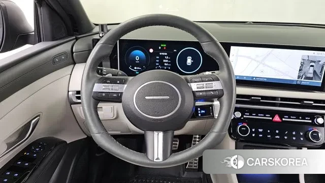 Hyundai The New Tucson Hybrid (NX4) 2024 Серый из Кореи, фото 4