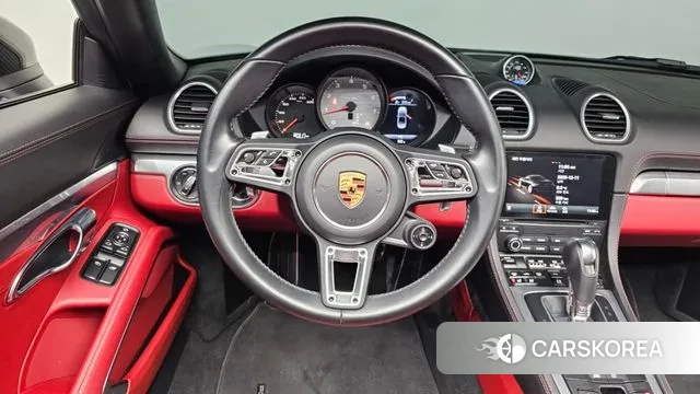 Porsche 718 Boxster 2021 Серебристо-серый из Кореи, фото 4