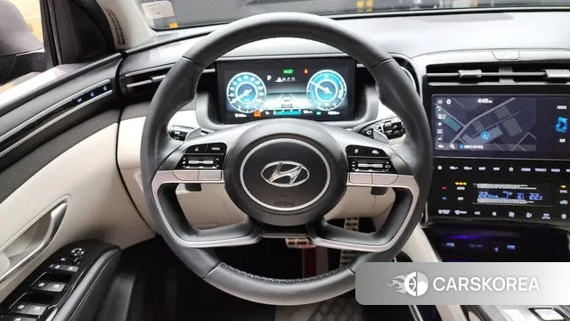 Hyundai Tucson Hybrid (NX4) 2021 Серый из Кореи, фото 4
