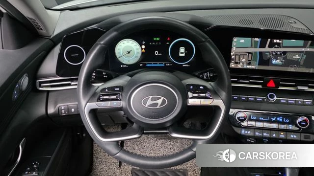 Hyundai The New Avante (CN7) 2023 Белый из Кореи, фото 4