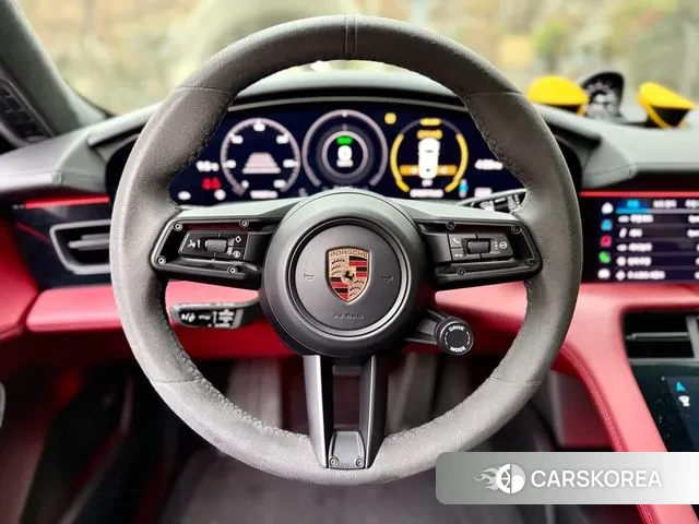 Porsche Taycan 2022 Небесно-голубой из Кореи, фото 4